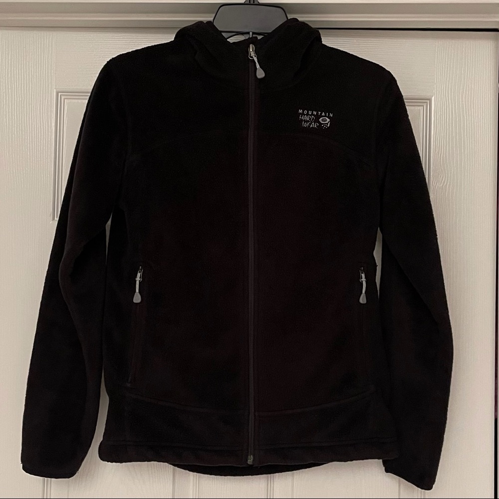EUC Mountain Hardwear Soft Fleece Zip Jacket Sz S - Picture 15 of 15